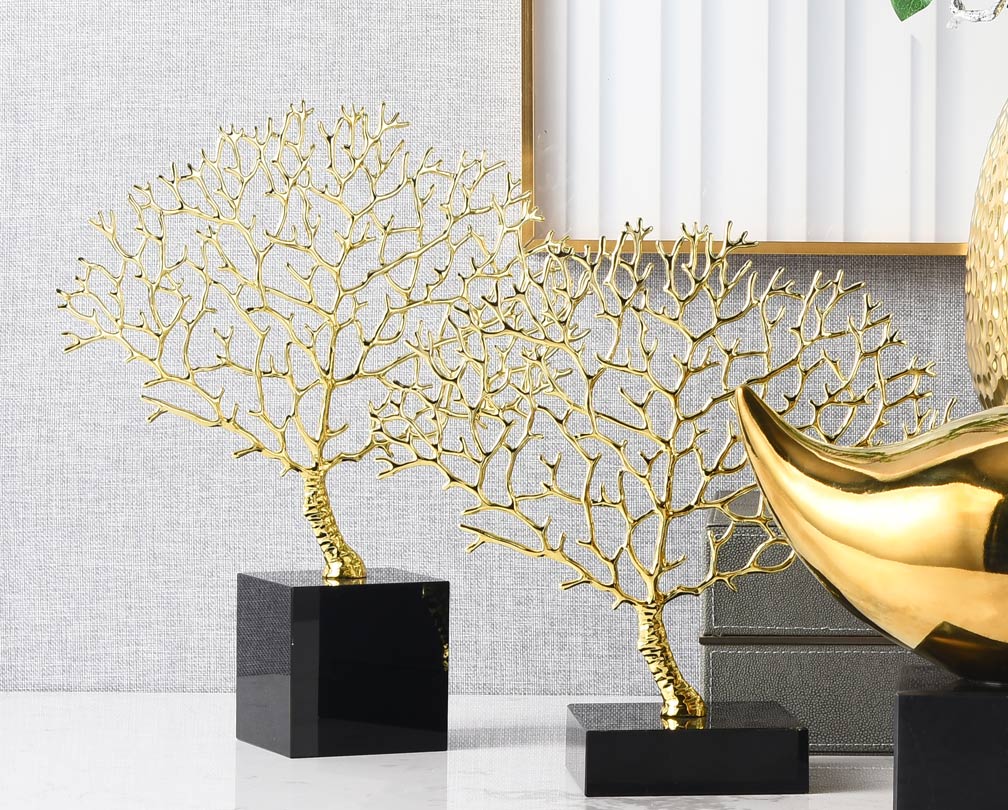 Afiș de cristal pentru ornamentul de lux Prosperity Tree pentru decorarea casei